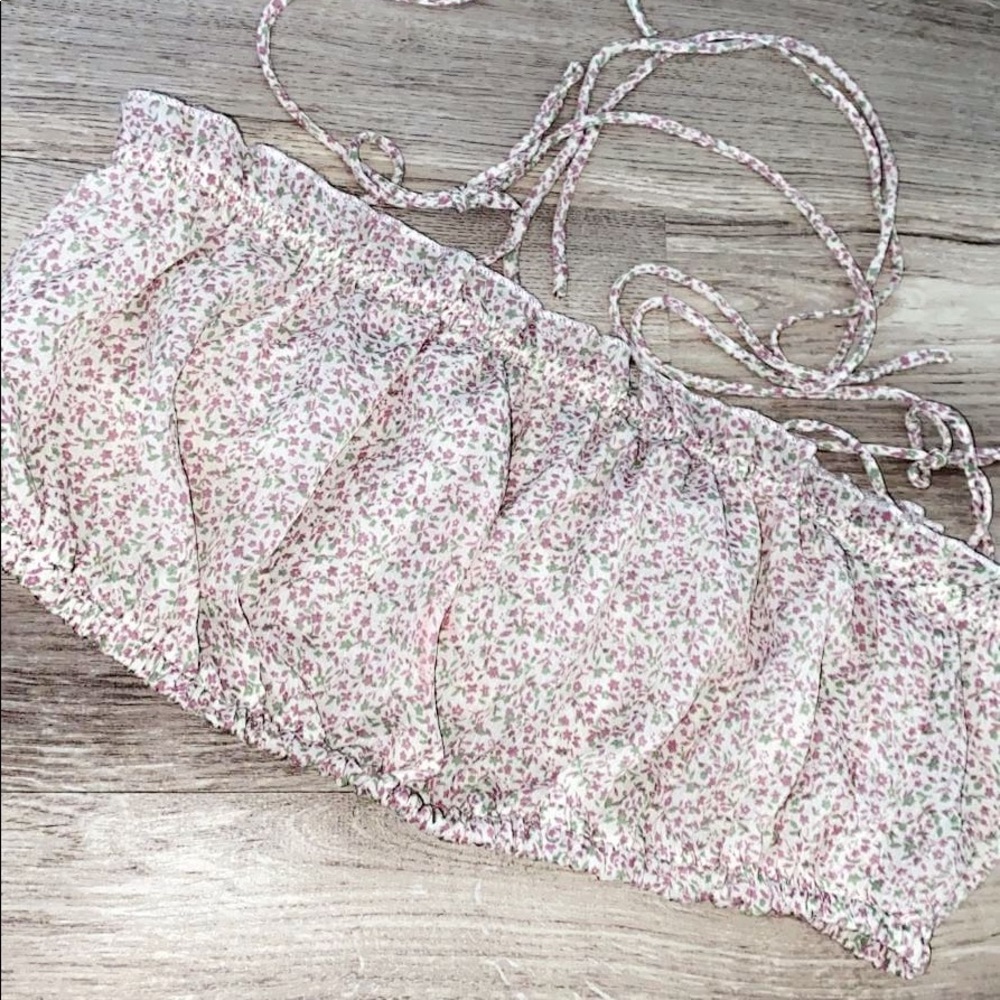 SUPER CUTE FLORAL PRINCESS POLLY TANK / BANDEAU